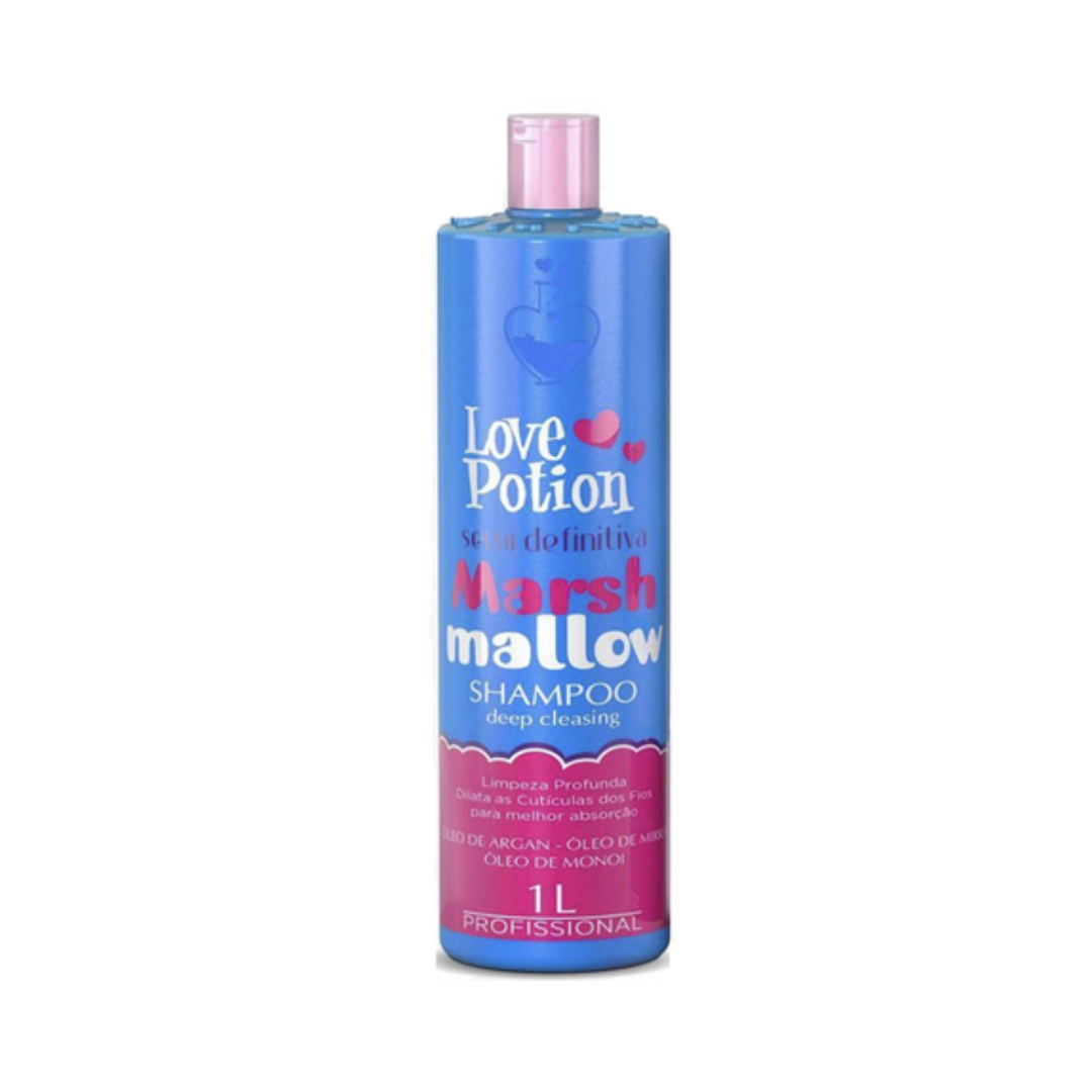 Șamponul Marshmallow Curățare profundă, 1000 ML, LOVE POTION