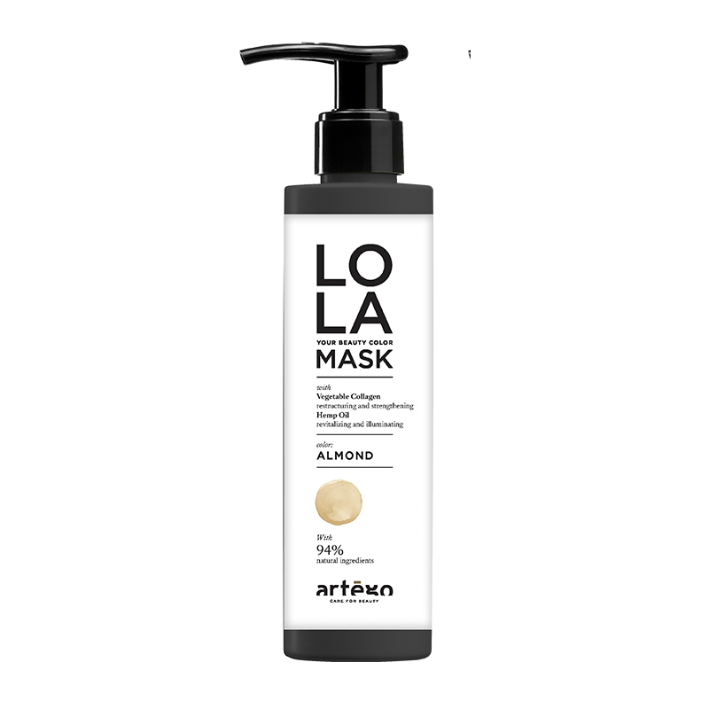 Mască nuanțatoare cu 94% ingrediente naturale Almond Lola Mask 200 ml