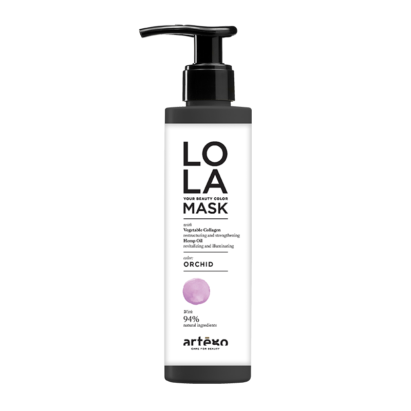 Mască nuanțatoare cu 94% ingrediente naturale Orchid Lola Mask 200 ml